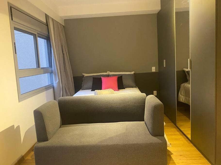 Apartamento Aconchegante Em Moema - Completo - 30m2 *